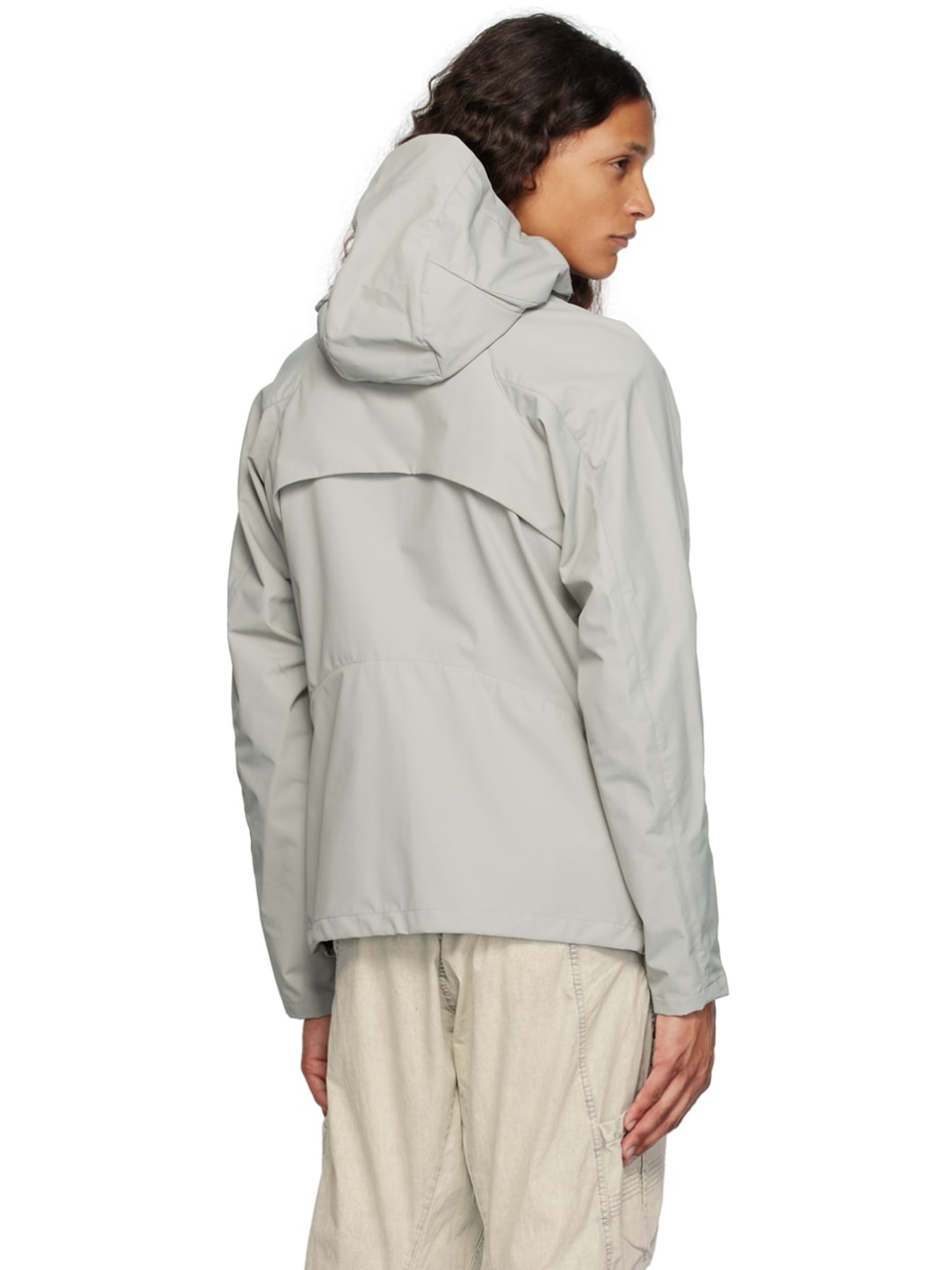 Gray Tuck Jacket - 3