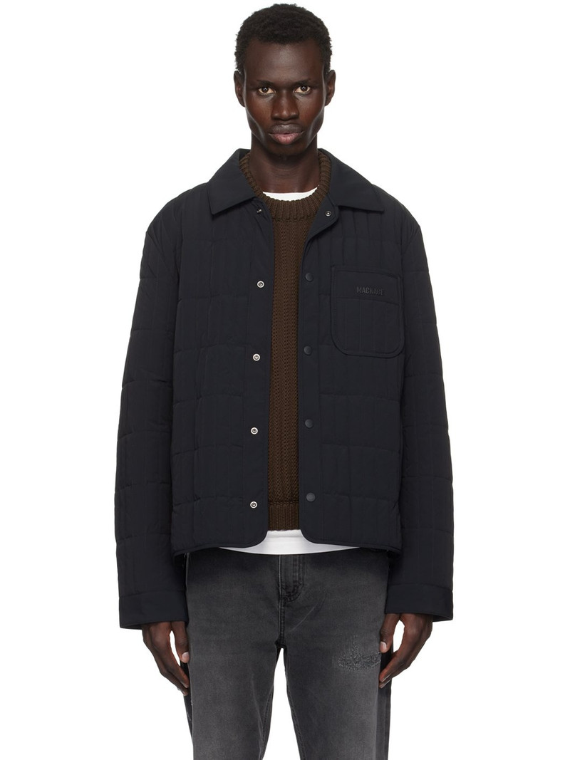 Black Mateo Down Jacket - 1