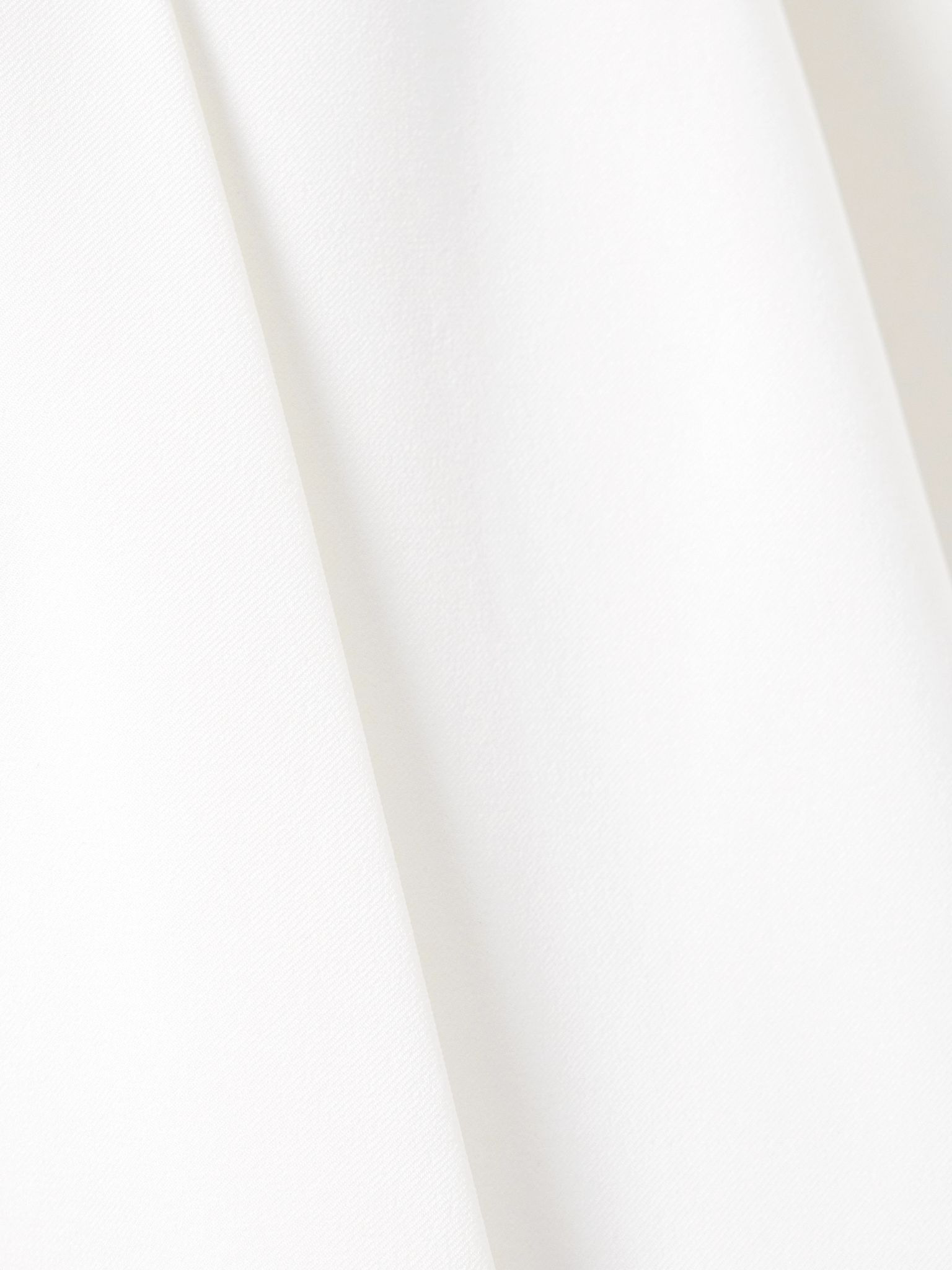 Clarendon striped pleated stretch-twill mini skirt White - 4
