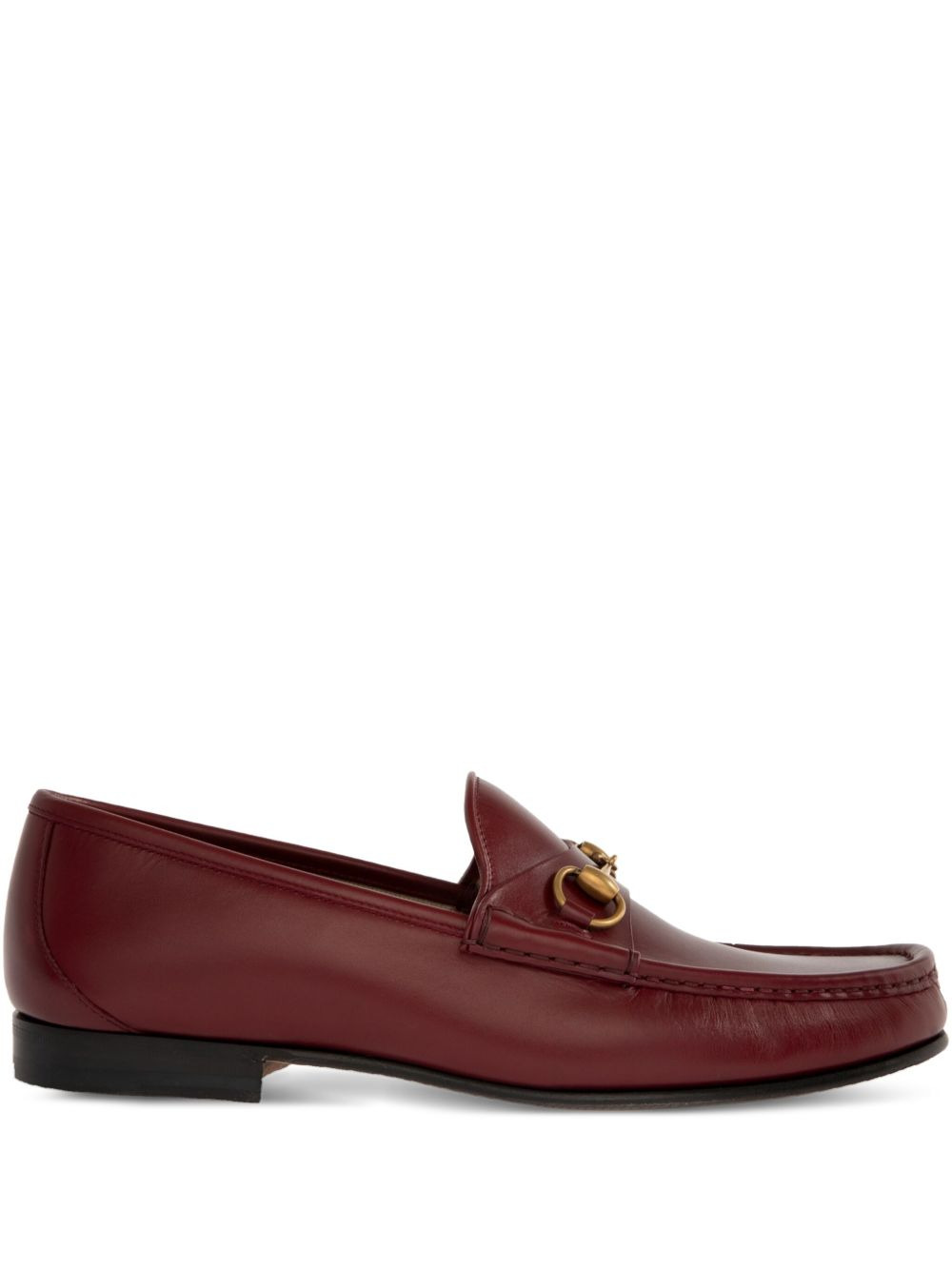 horsebit leather loafers - 1