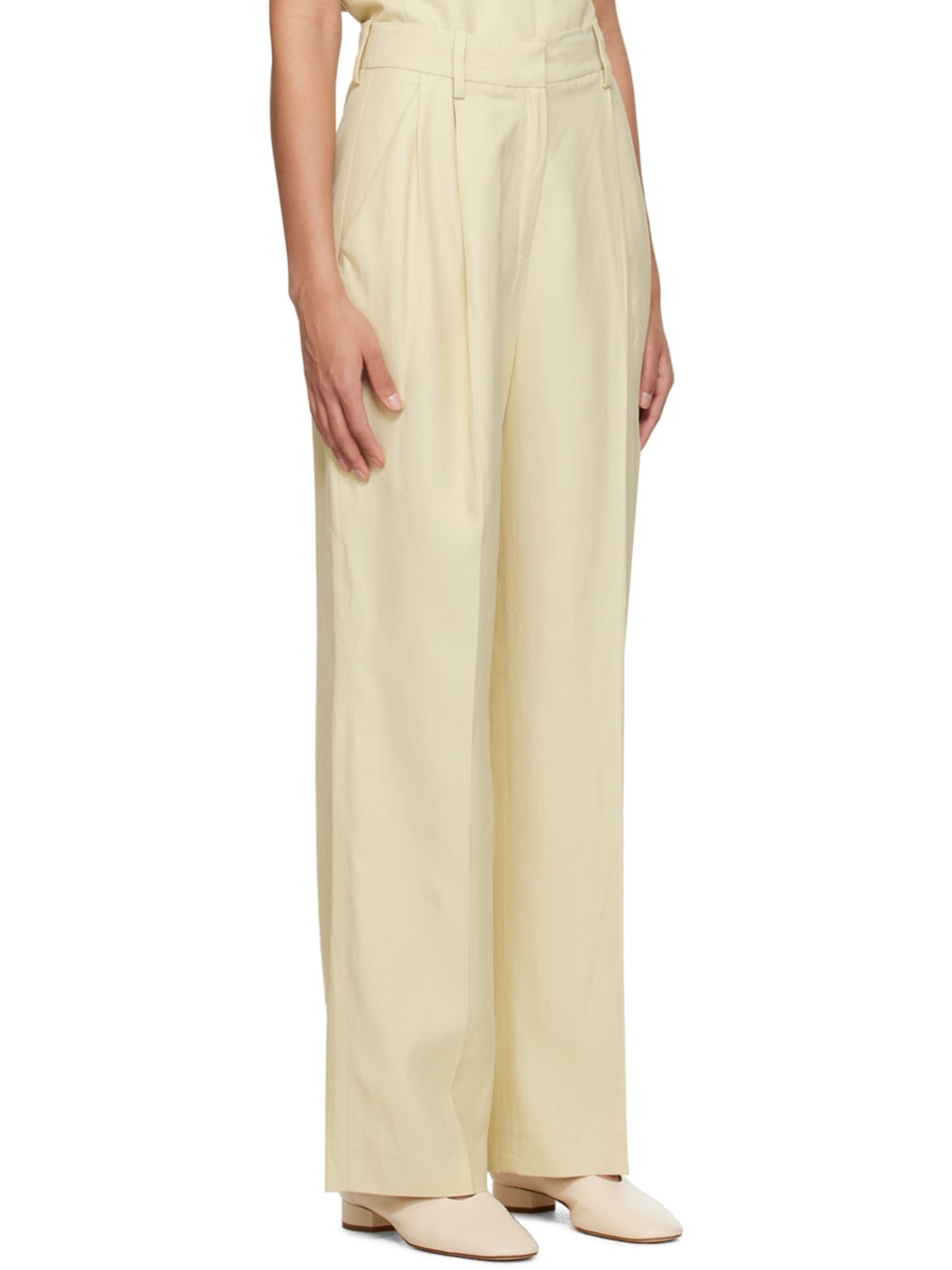 Beige Cadar Trousers - 2