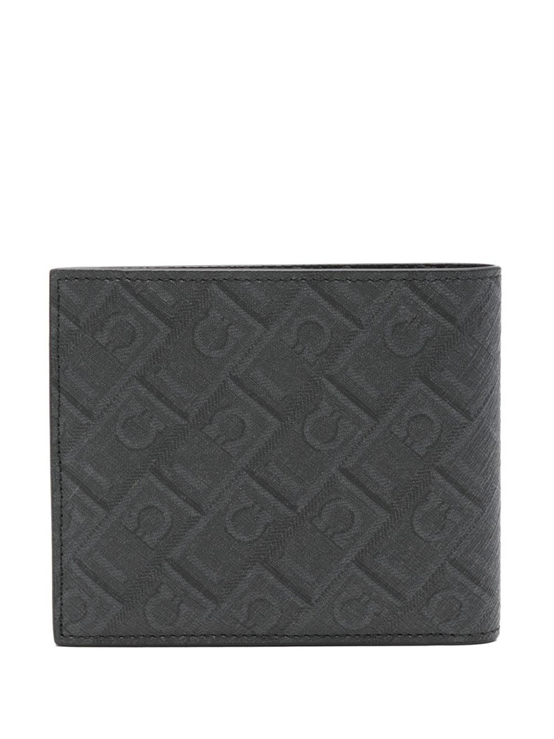 FERRAGAMO monogram-pattern wallet outlook