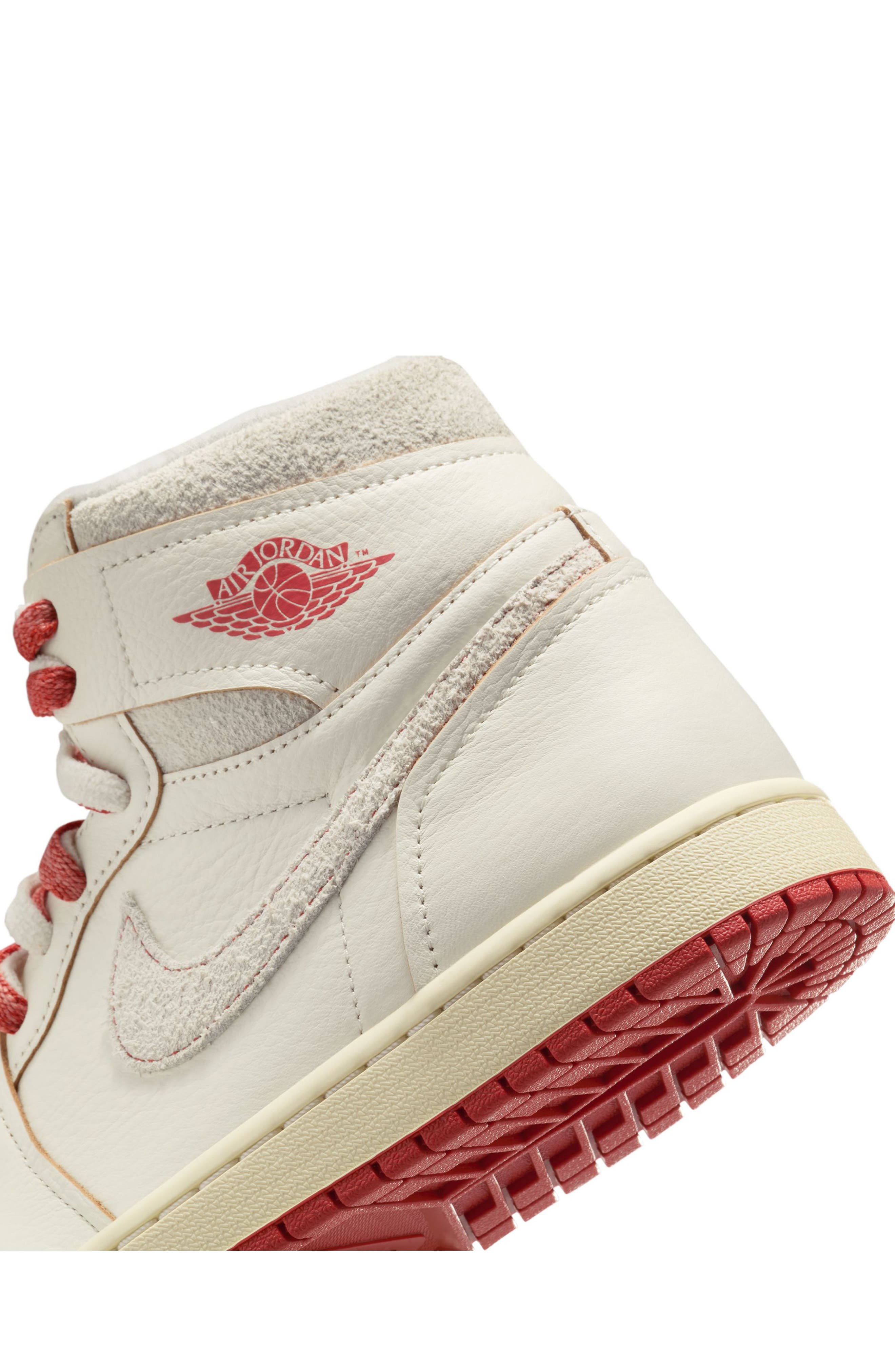 Air Jordan 1 High OG 'Cinnabar' Basketball Sneaker in Sail/Cinnabar/Light Bone at Nordstrom - 8