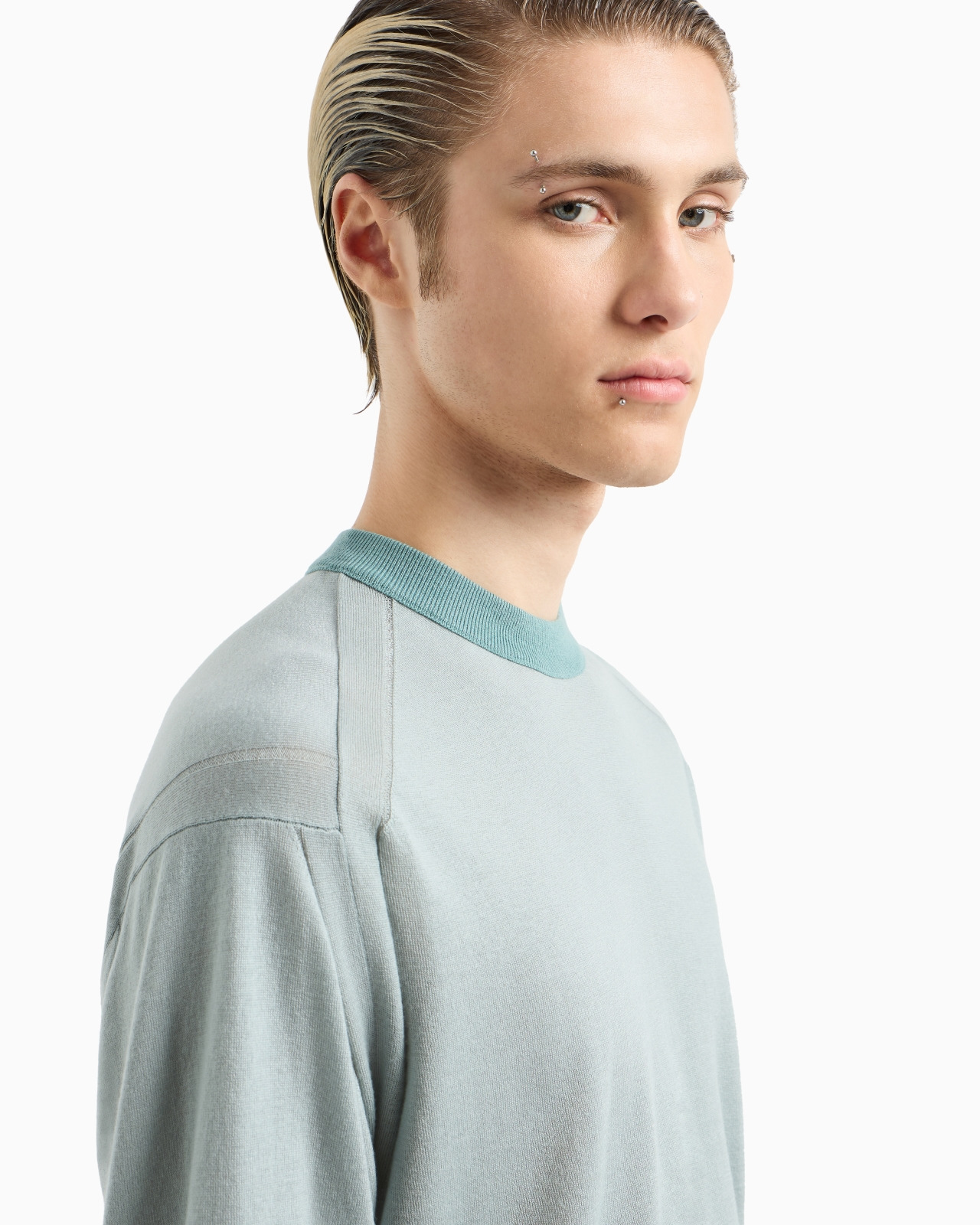 ASV Lyocell and virgin wool-blend jumper - 5