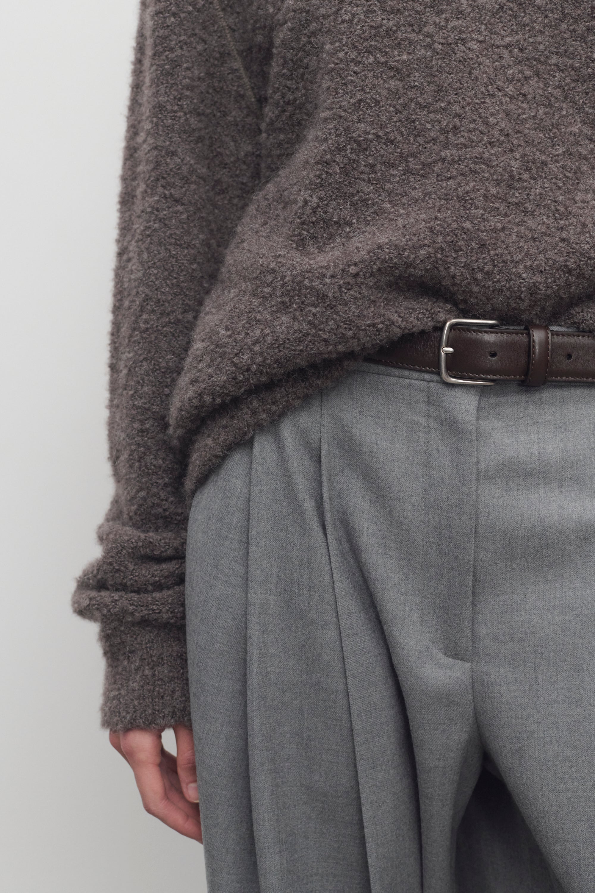 Leorina Sweater in Cashmere, Alpaca and Silk - 6