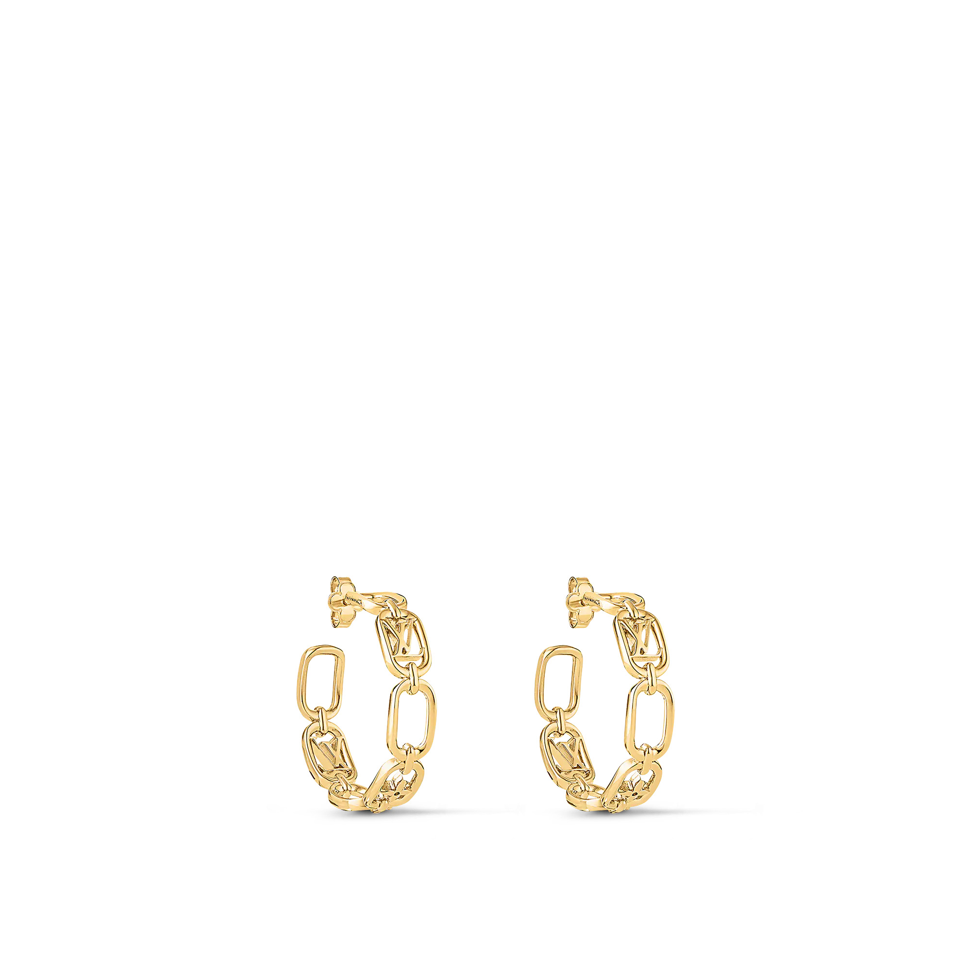 My LV Chain Earrings - 2