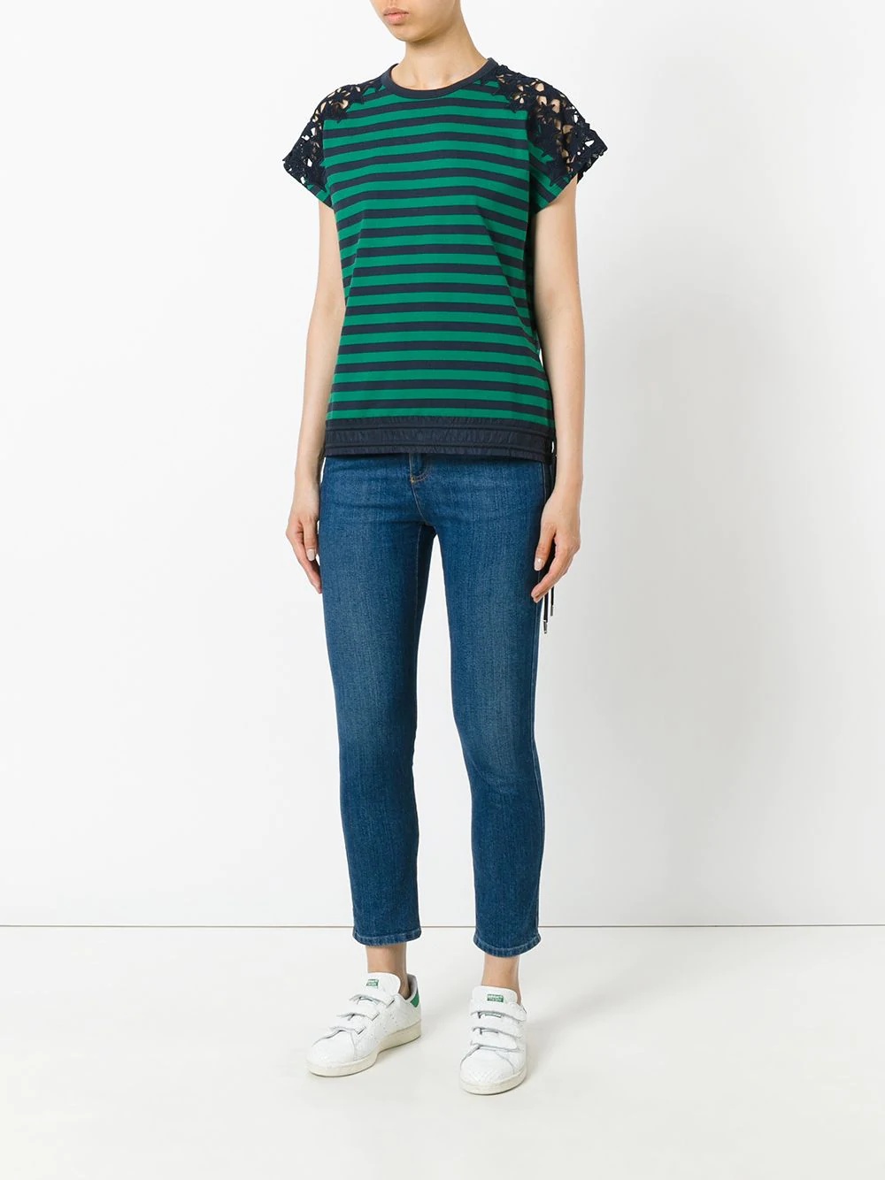 striped T-shirt - 2