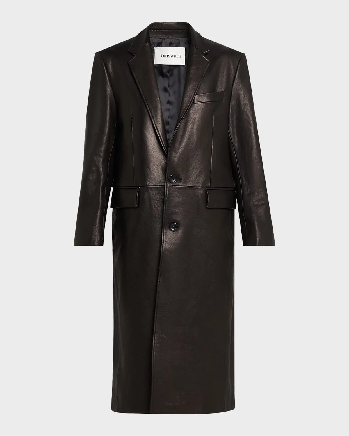 Vegetable-Tanned Leather Coat - 1