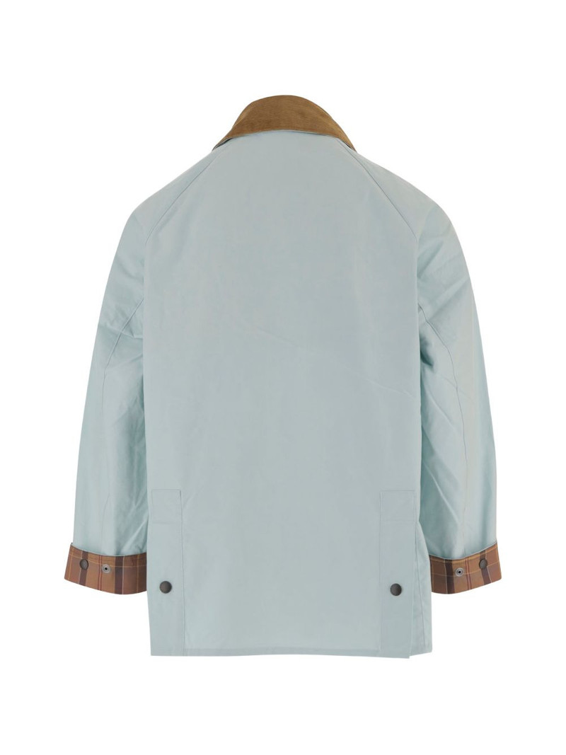 Barbour corduroy collar check trim blazer outlook