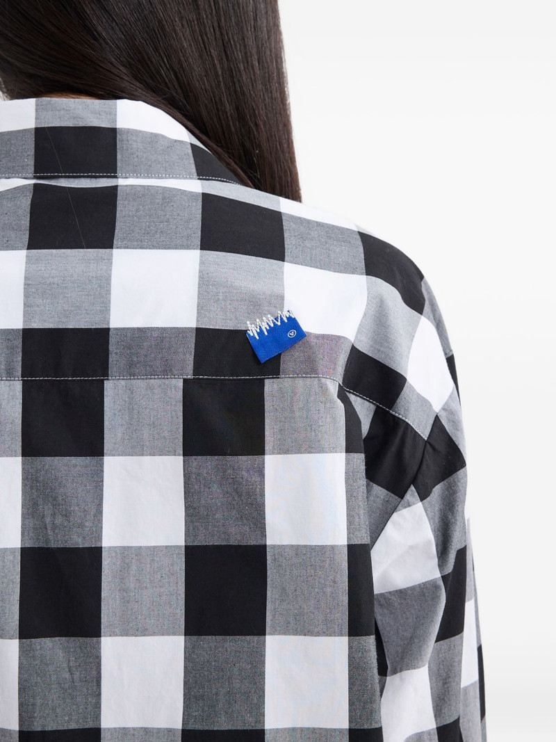 checkered chest-pocket shirt 5