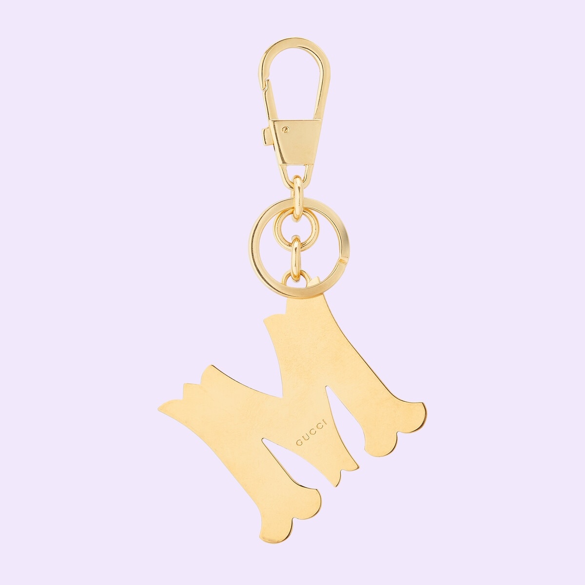 Letter M Plexiglas keychain - 2