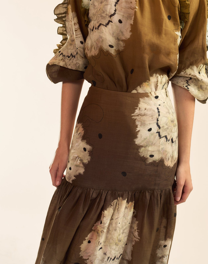 Umbria Ramie Skirt 5