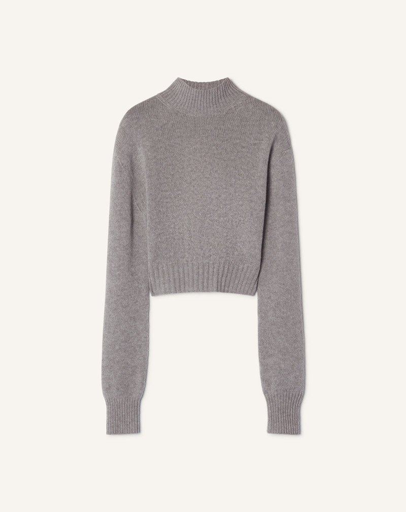 OPEN-BACK SWEATER IN CASHMERE 1