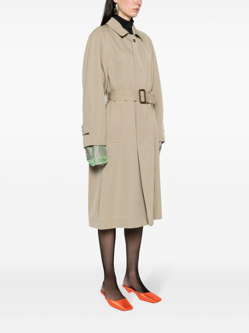 spread-collar wool trench coat 3