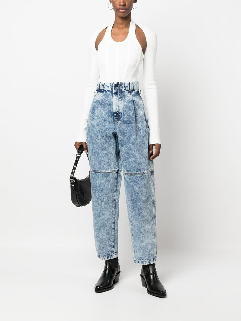 THE MANNEI high-waisted Shobak jeans outlook