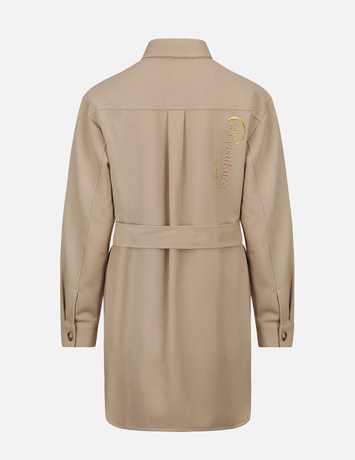 Belted Shirt Dress - 2