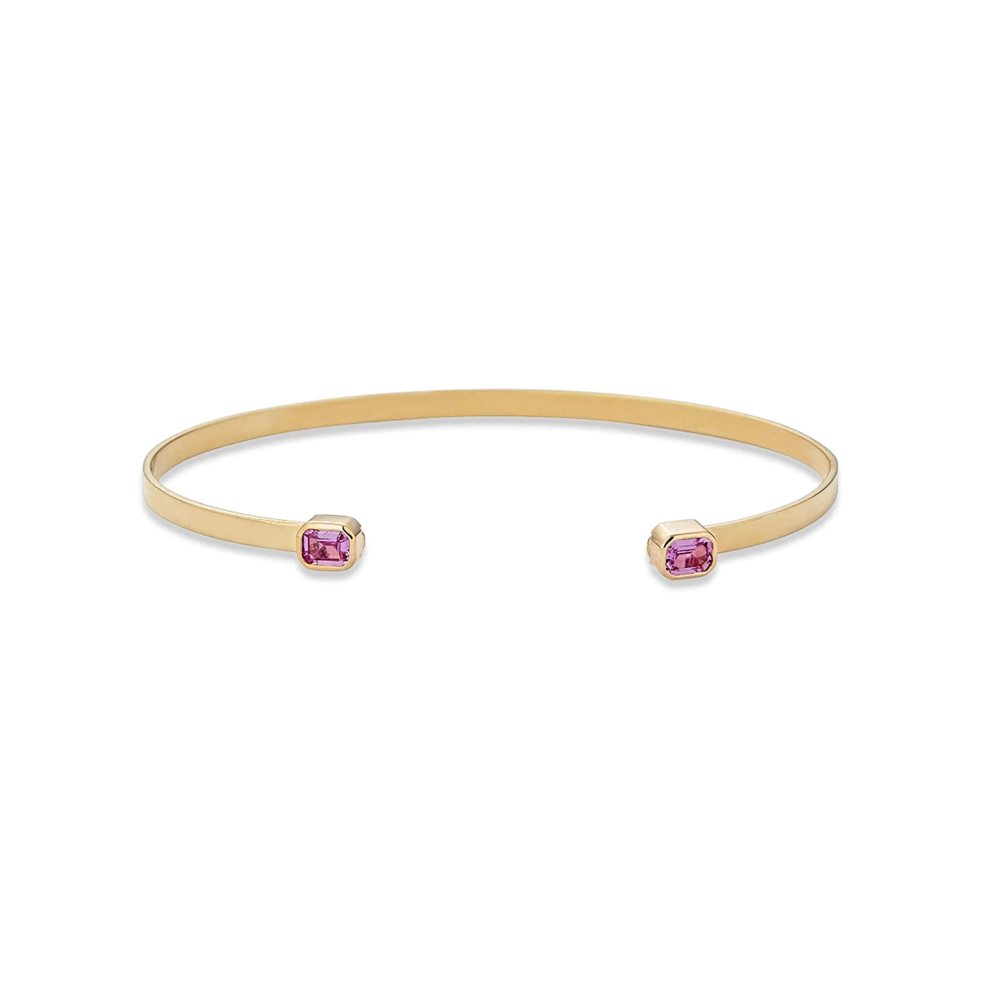 Orchid Sapphire Cuff - 1