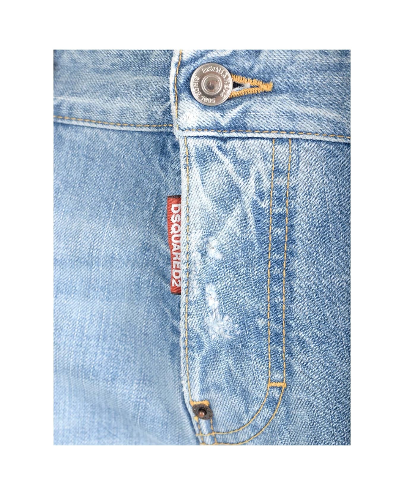 Stretch Cotton Jeans - 4