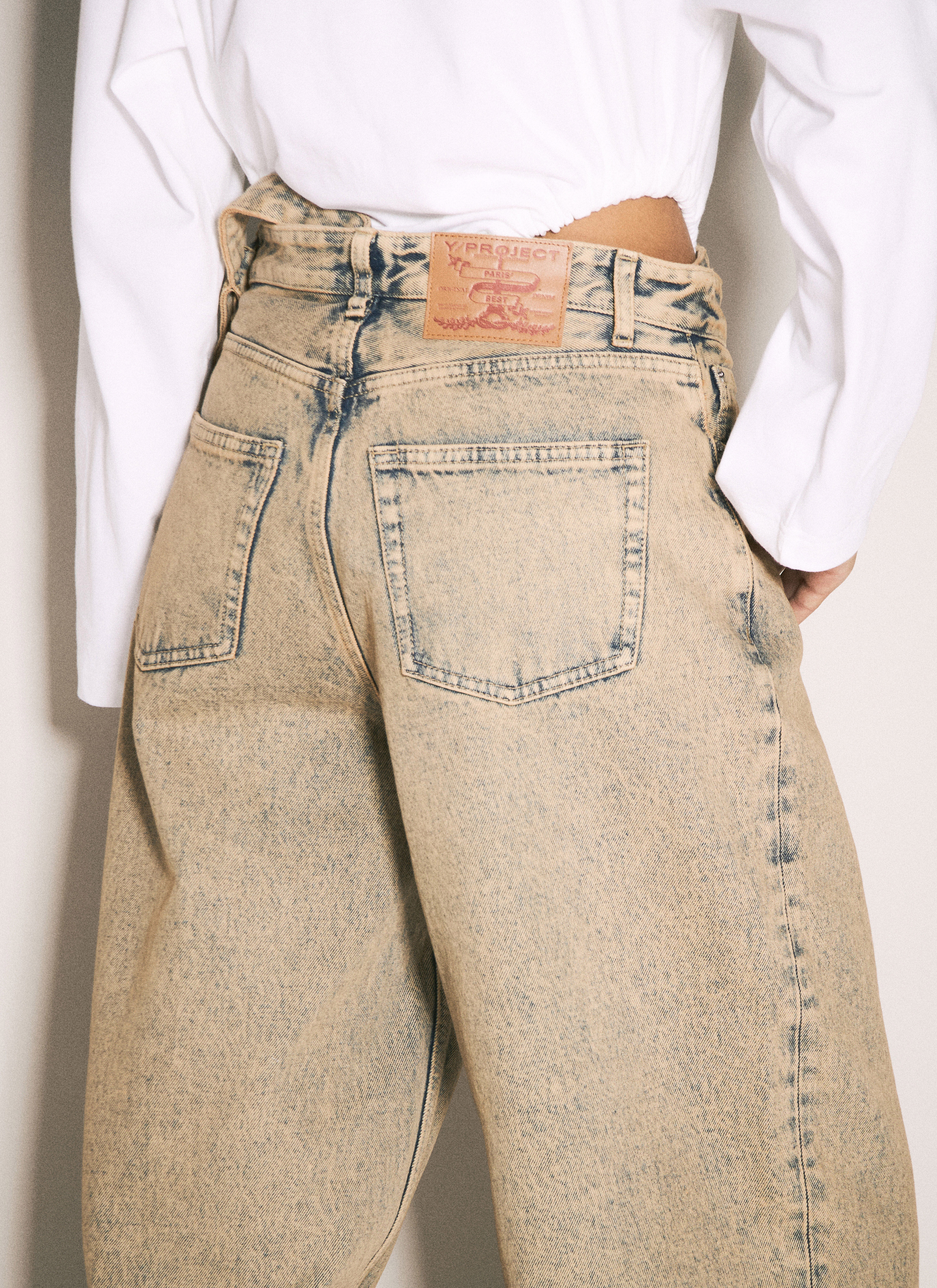 Multi-Waistband Jeans - 5