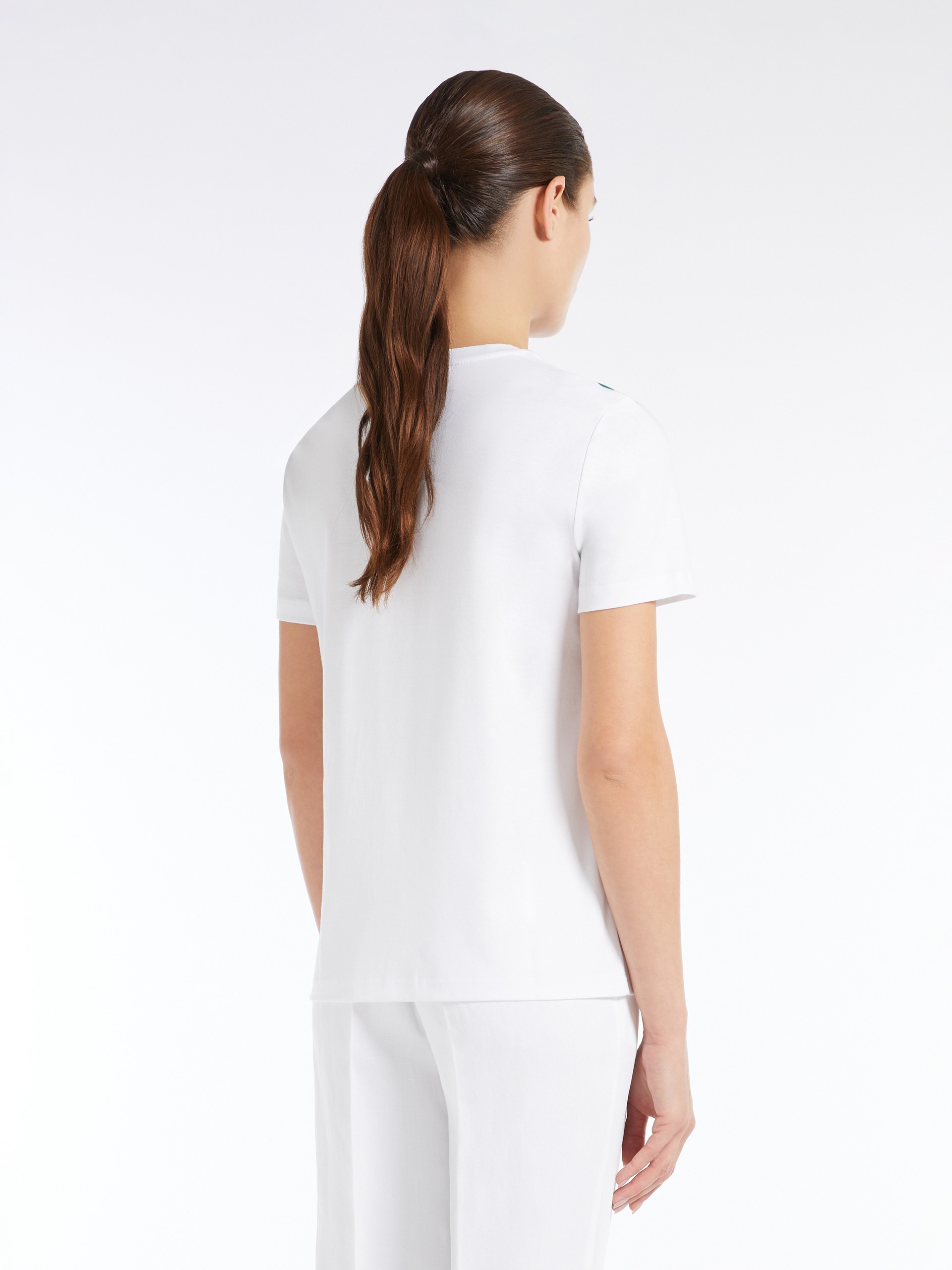 Max Mara WON Jersey print T-shirt | REVERSIBLE