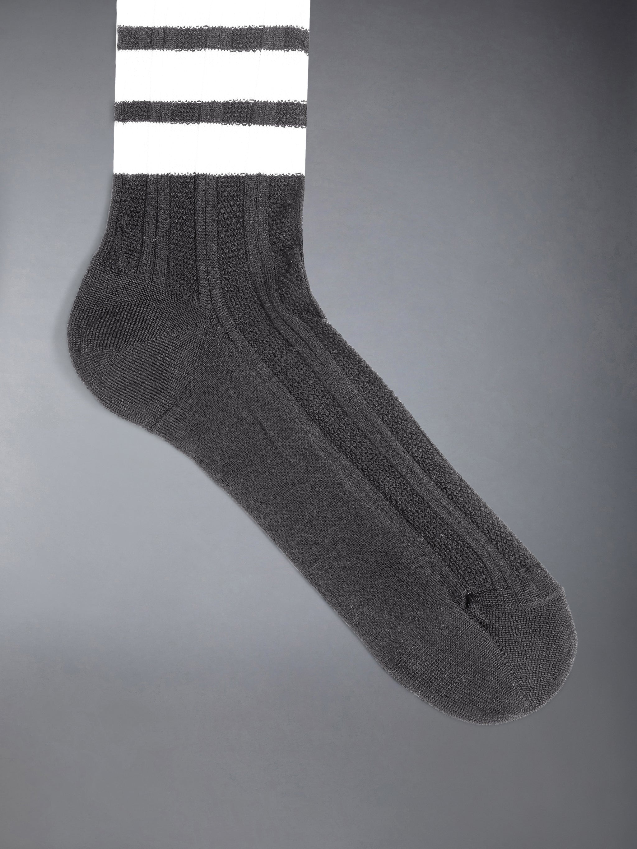 Washable Merino 4-Bar Mid Calf Socks - 2