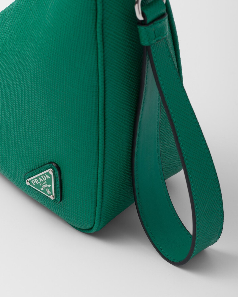 Leather Prada Triangle pouch 6