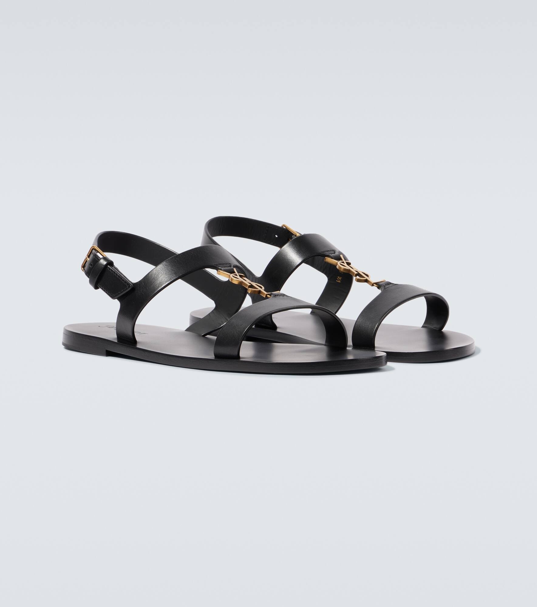 Cassandre leather sandals - 5