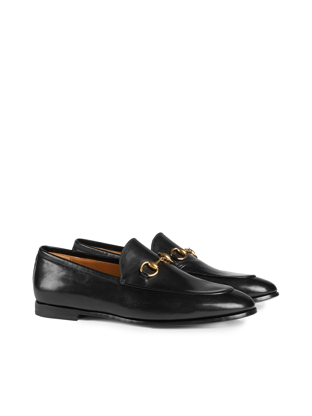 GUCCI JORDAAN LEATHER LOAFER - 2