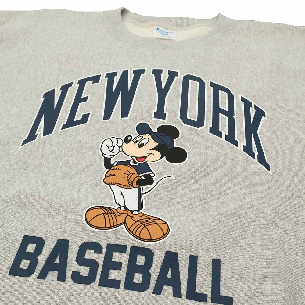 REVERSE WEAVE CREW NECK SWEATSHIRT - BASEBALL - C3-A031 - 4