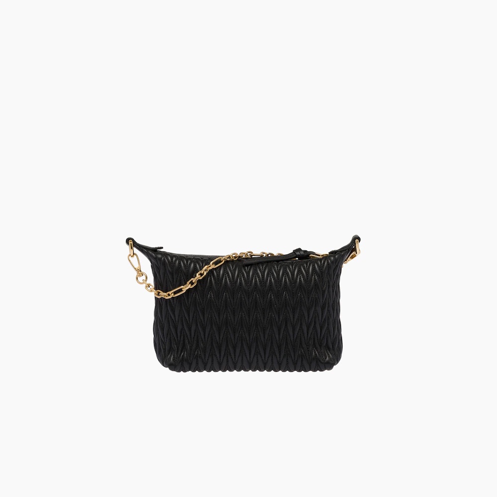 Miu Spirit matelassé leather mini bag - 4