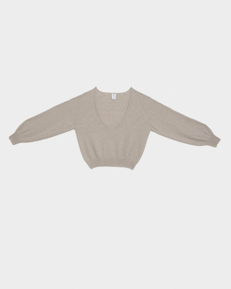 Soar V Neck - Recycled Cashmere 5