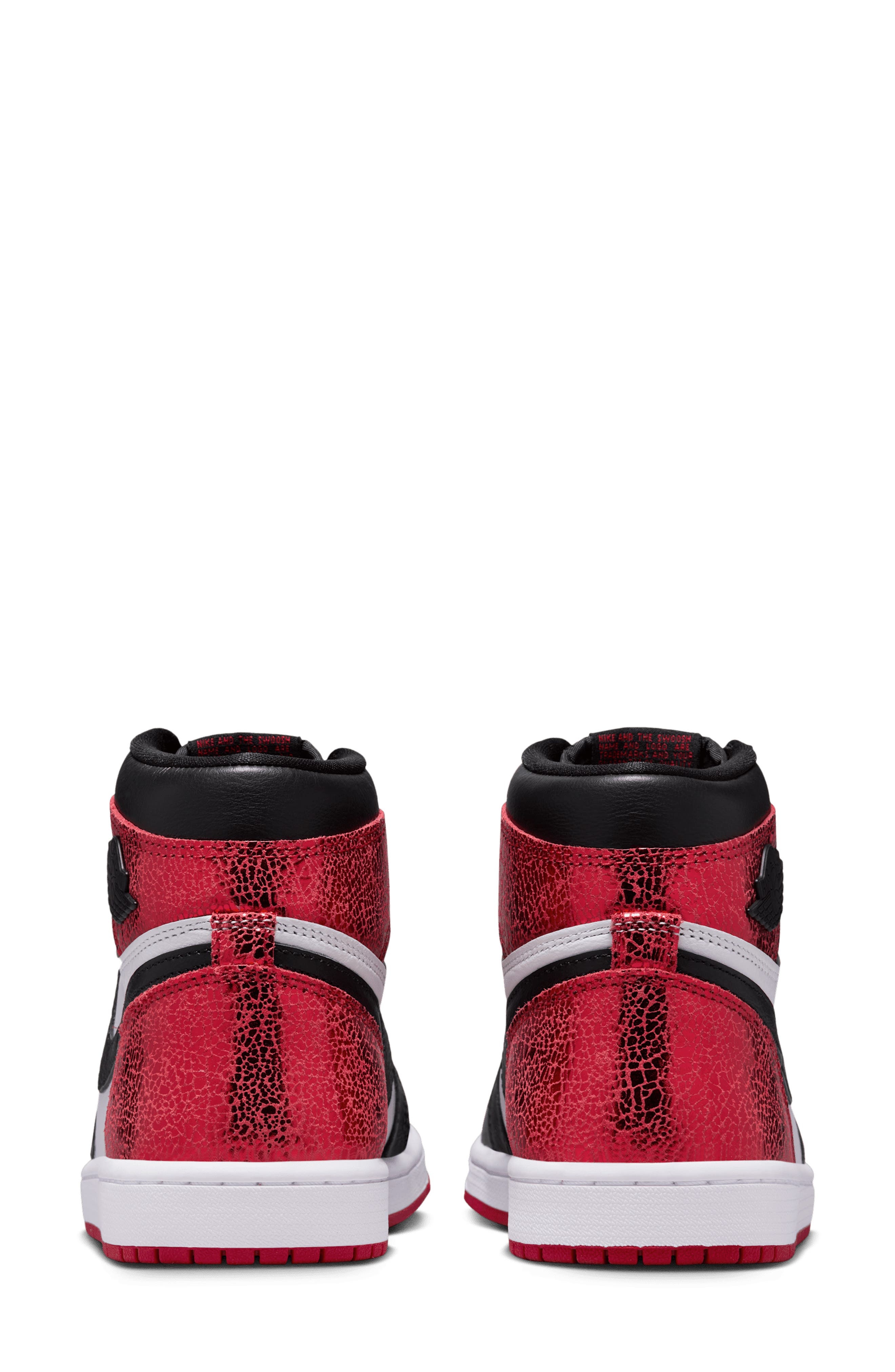 Air Jordan 1 Retro High Basketball Sneaker in Varsity Red/Black/White at Nordstrom - 6
