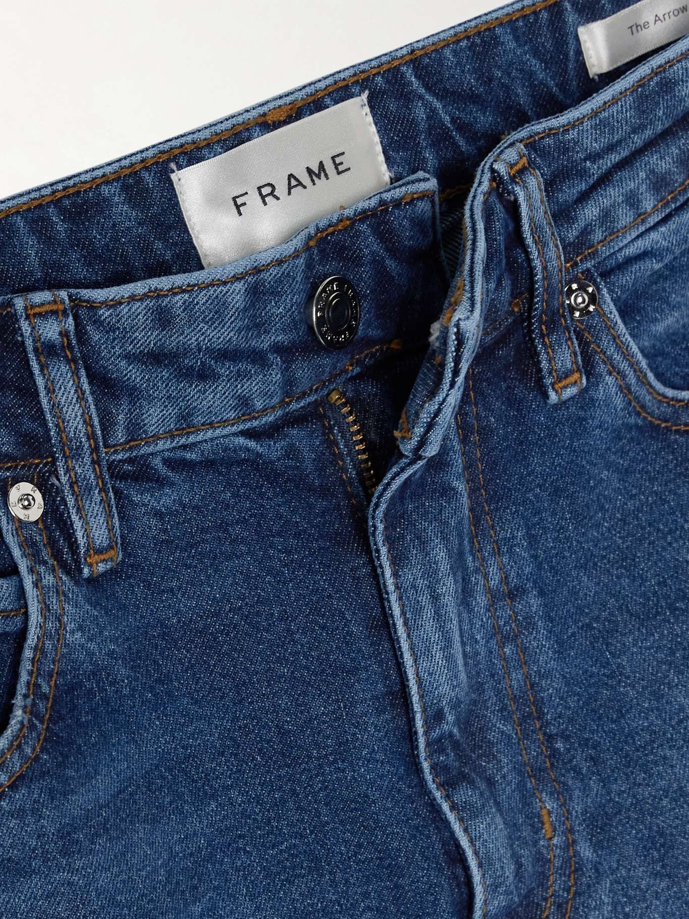 The Arrow high-rise flared jeans Dark denim - 5