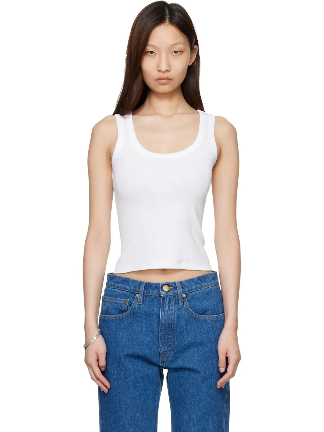 White Hillie Tank Top - 1