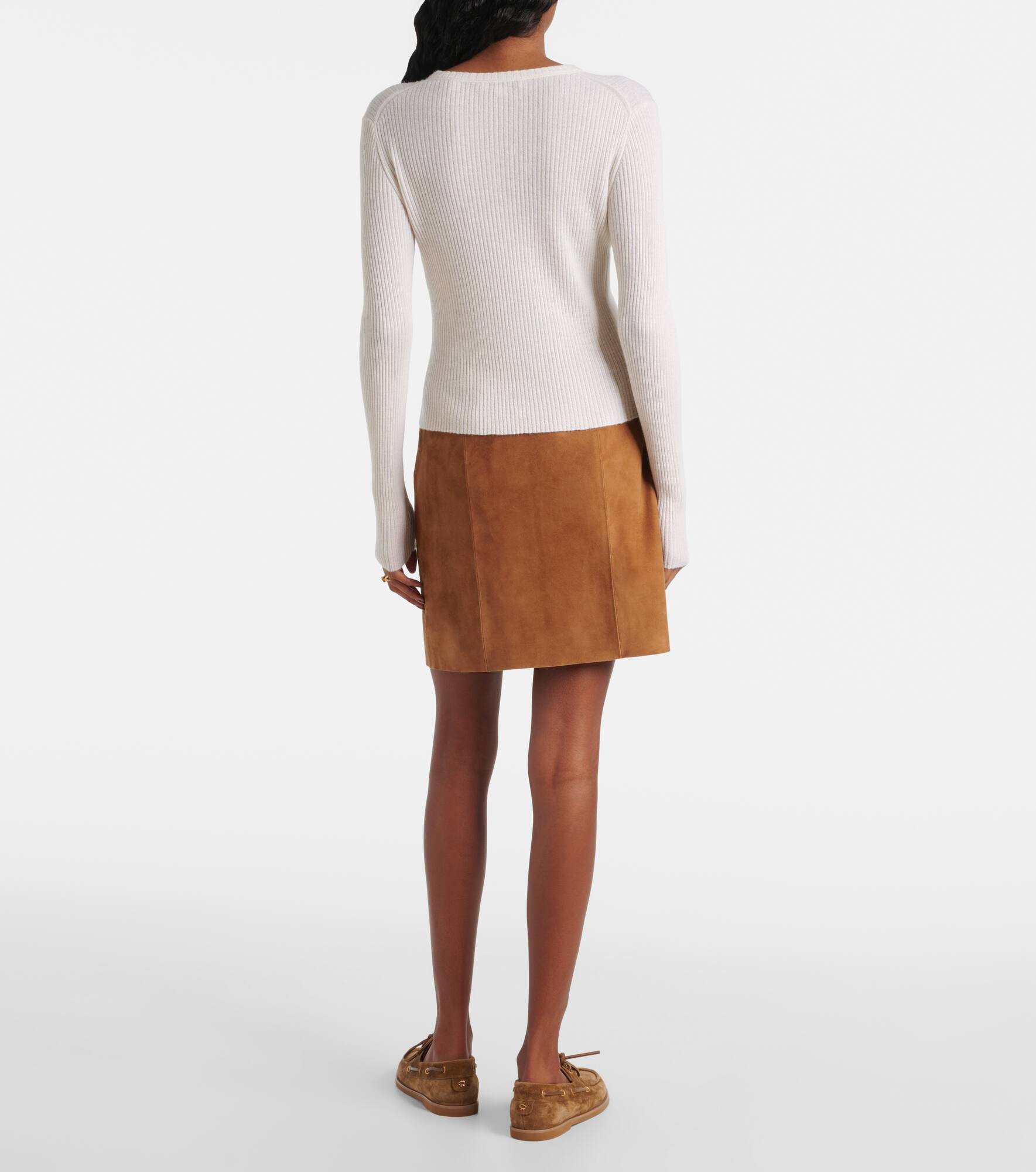 Cashmere and silk Henley shirt - 3