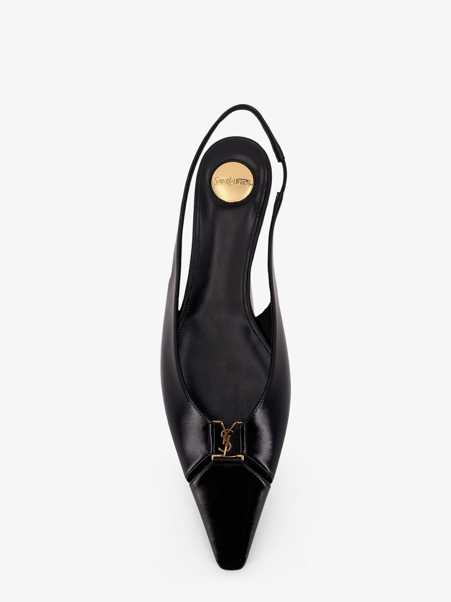 BABYLONE 00 BAL LEATHER SLINGBACK BALLERINAS - 5