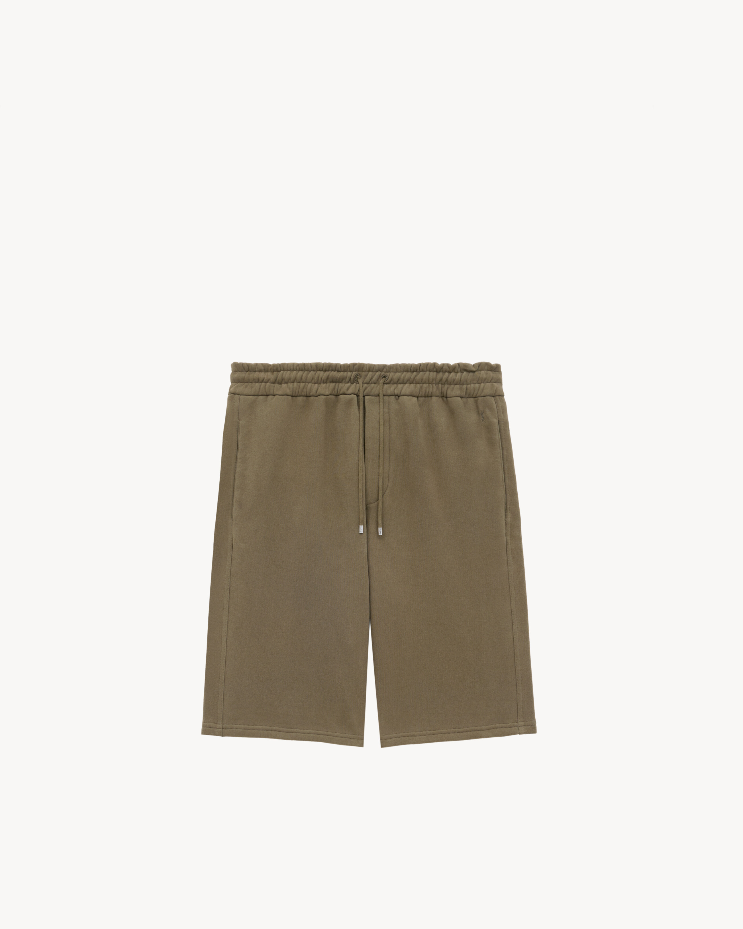 CASSANDRE BERMUDA SHORTS IN COTTON FLEECE - 1