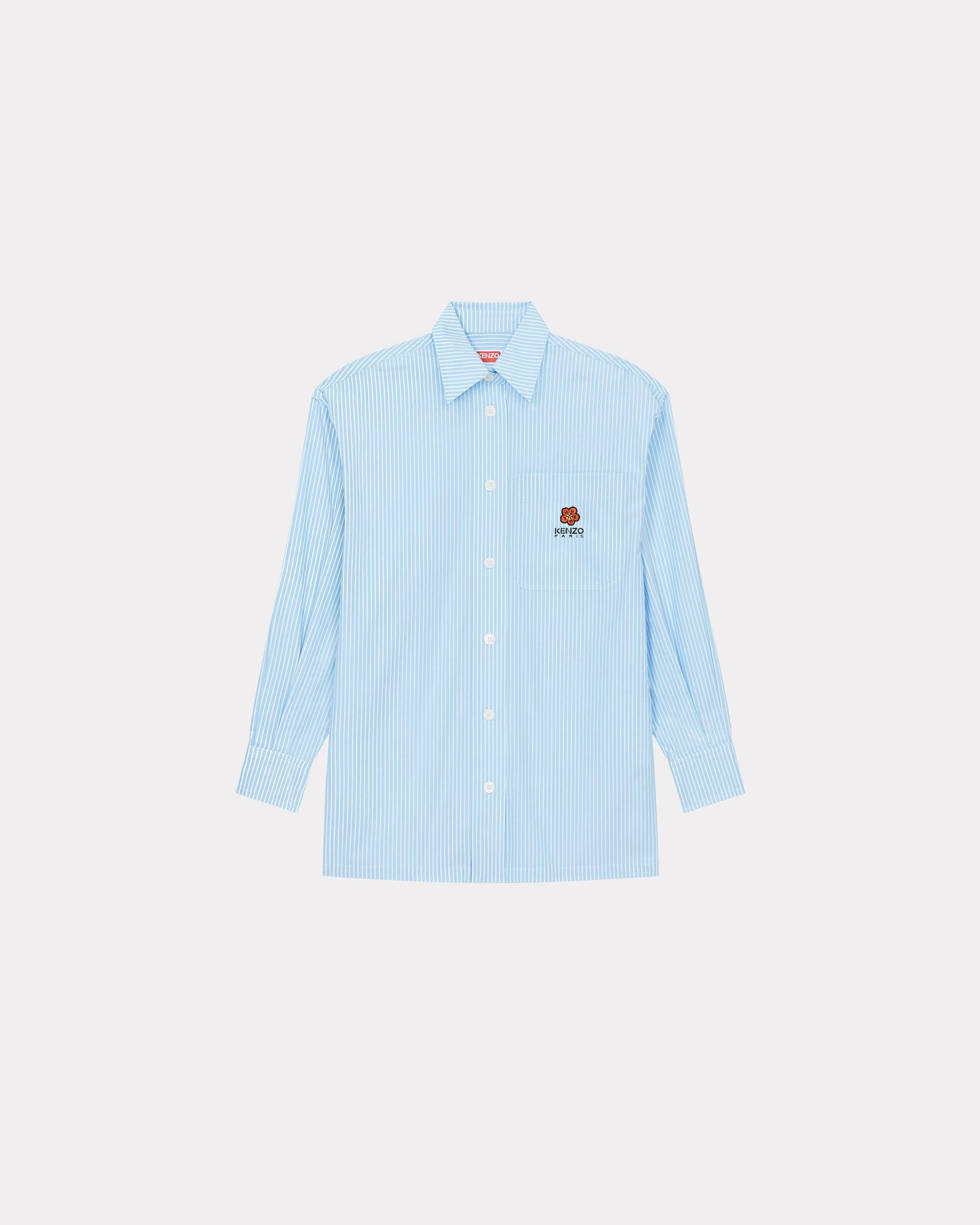 Oversized shirt with 'BOKE FLOWER' crest - 1