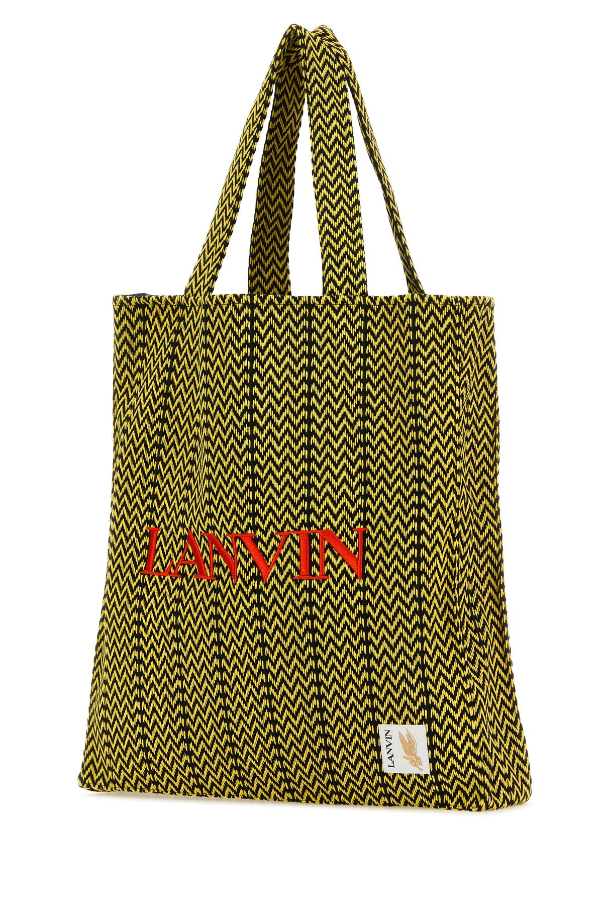Embroidered canvas Lanvin X Future Curb shopping bag - 2