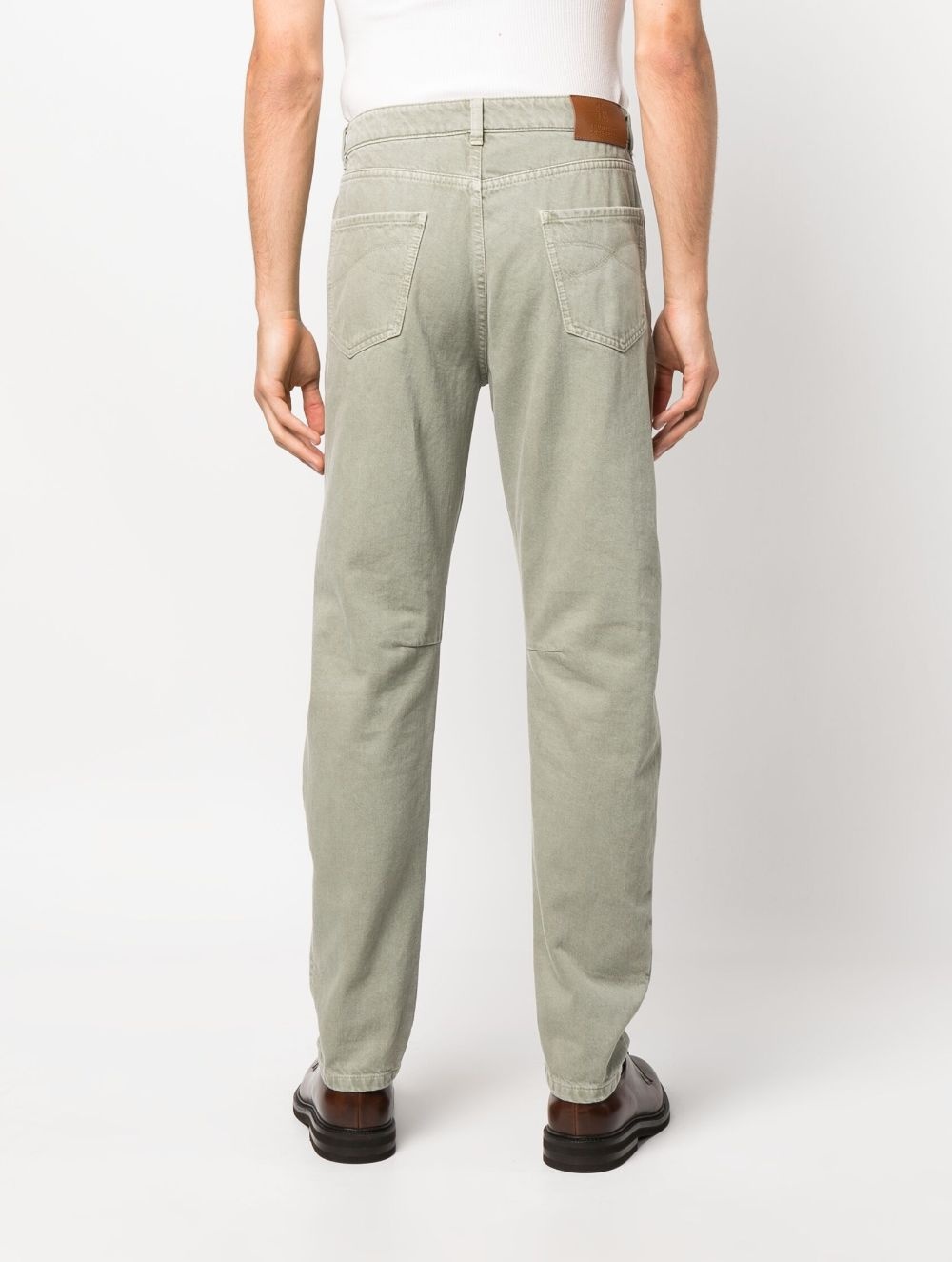 straight-leg denim jeans - 4