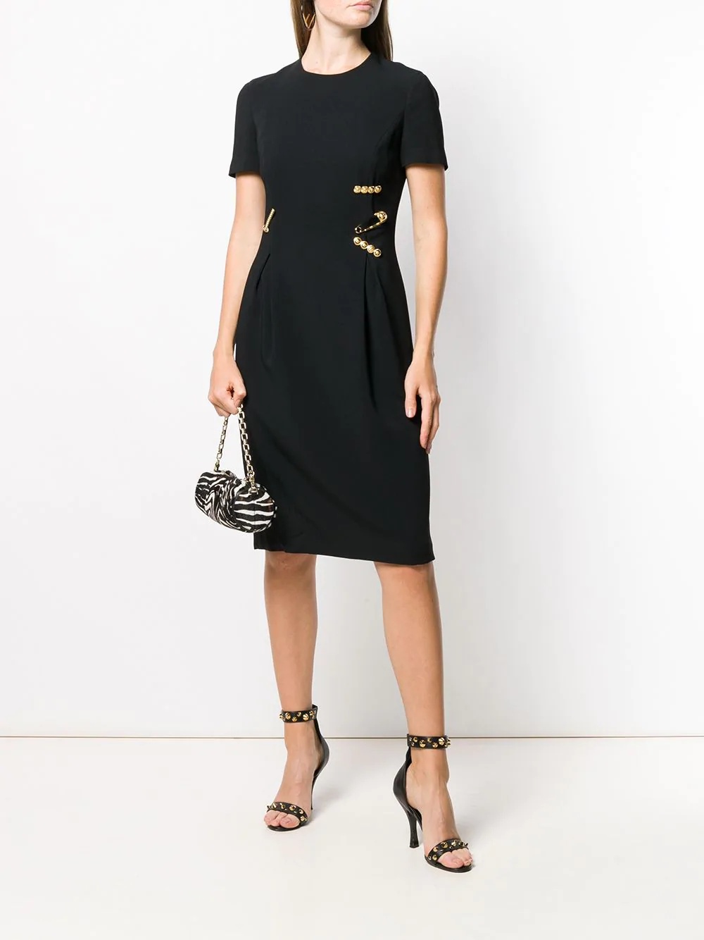 safety-pin midi dress - 2