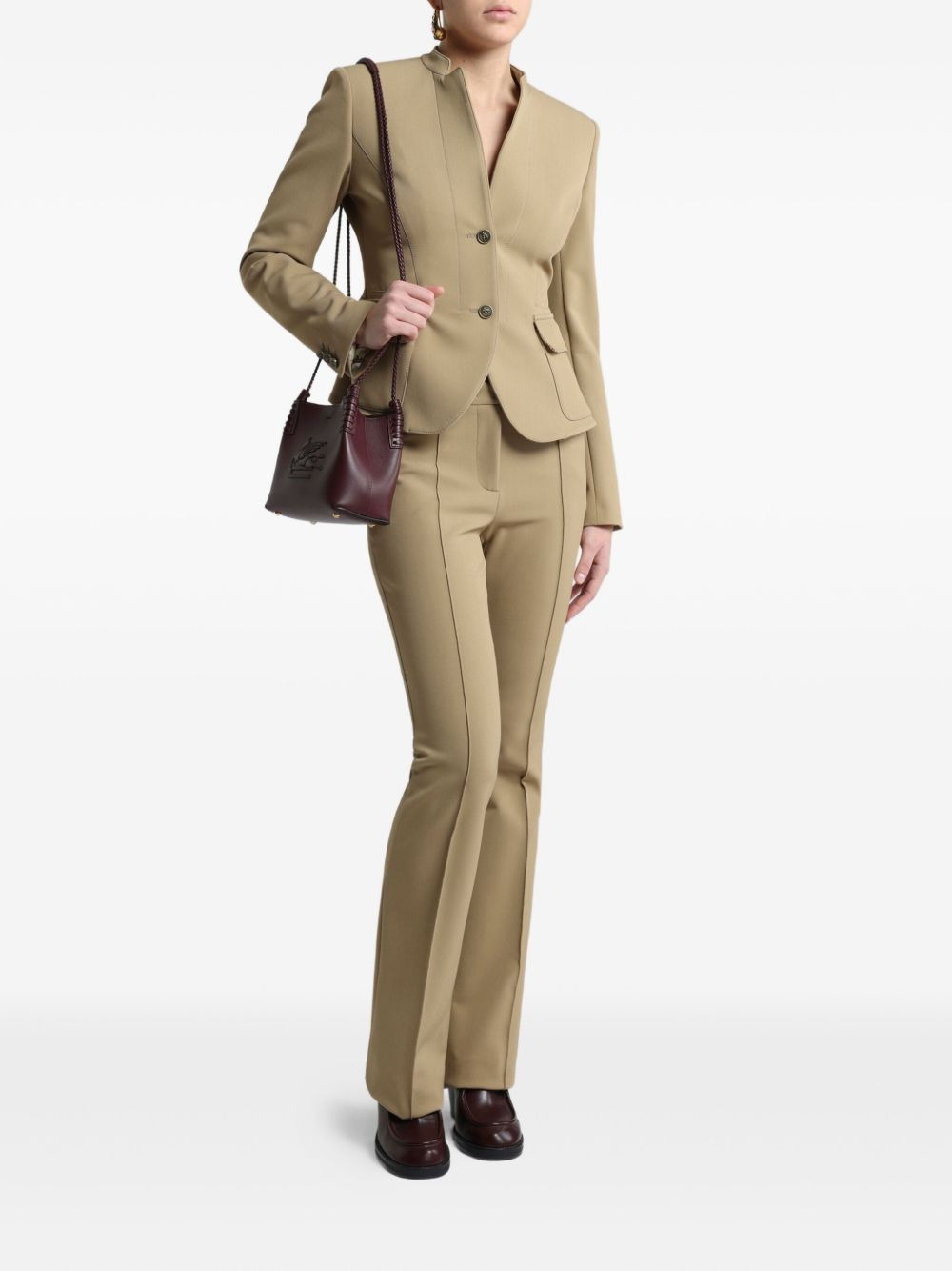 single-breasted blazer - 2