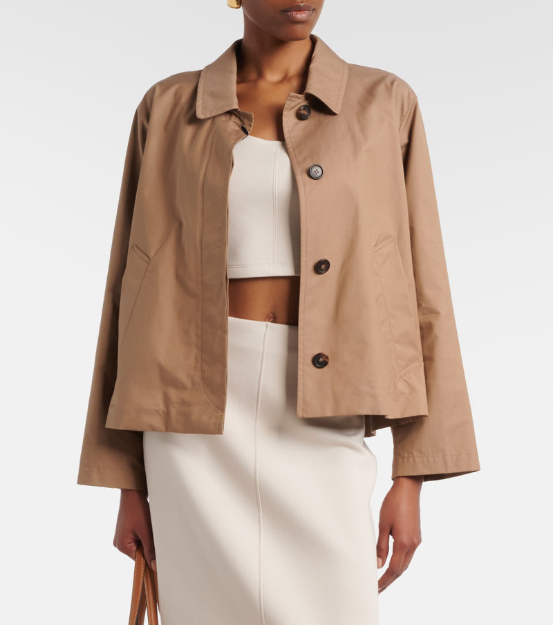 'S Max Mara Dire cotton-blend jersey crop top outlook