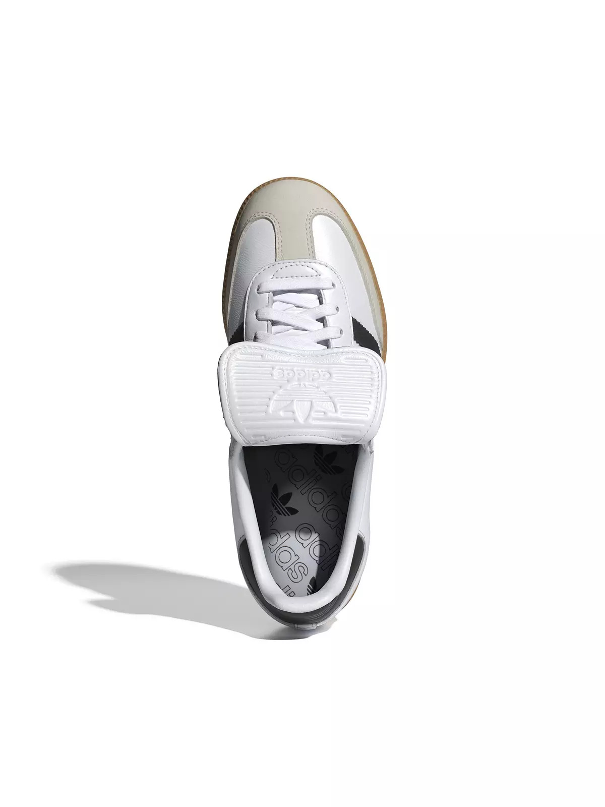 Originals Samba OG Long Tongue "Ftwr White/Core Black/Gold Metallic" Women's Shoe - 6