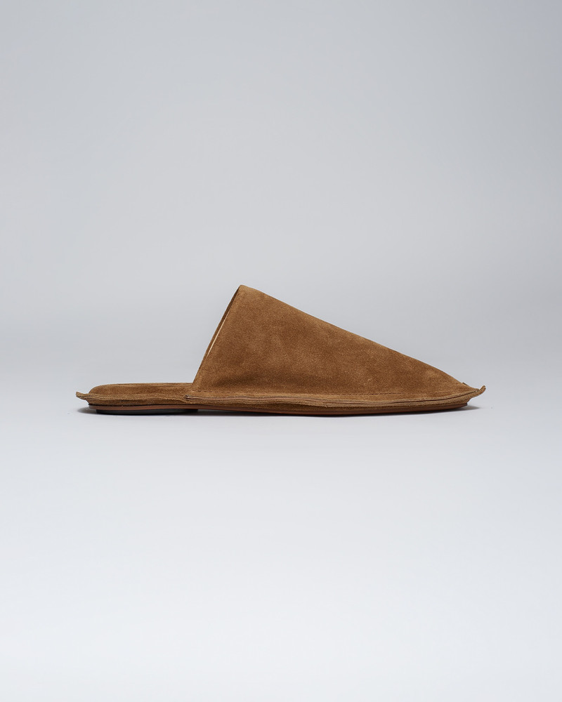 STEPPA - Suede mules - Curry 1
