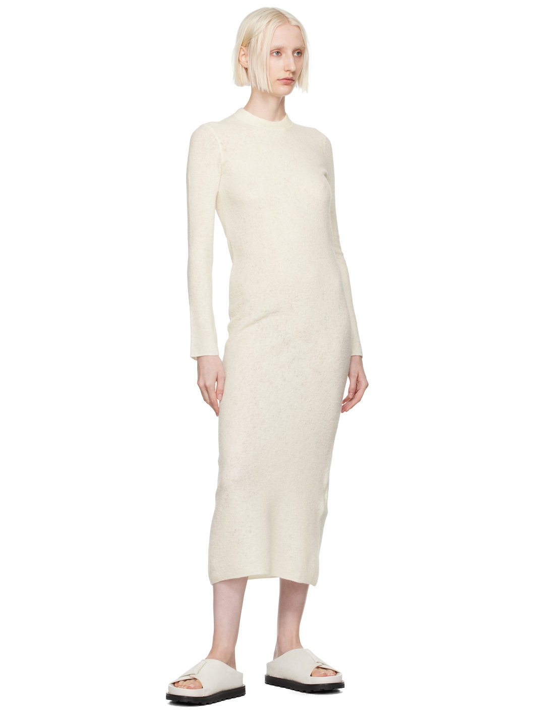 Off-White Layered Maxi Dress - 4