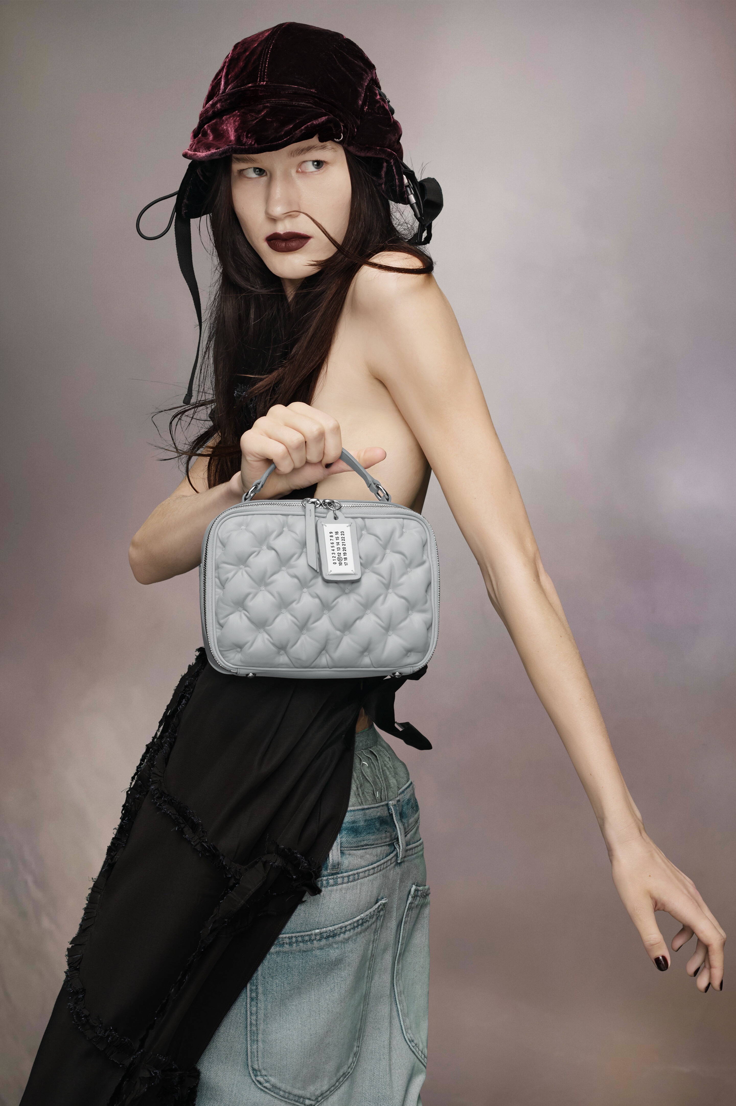 直営店▲Maison Margiela▲Glam Slam Camera Bag Medium Maison Margiela Glam Slam Camera Bag | Black | FARFETCH JO