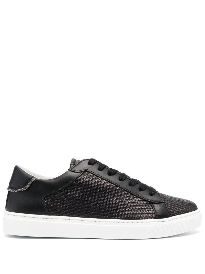 round-toe low-top sneakers 1