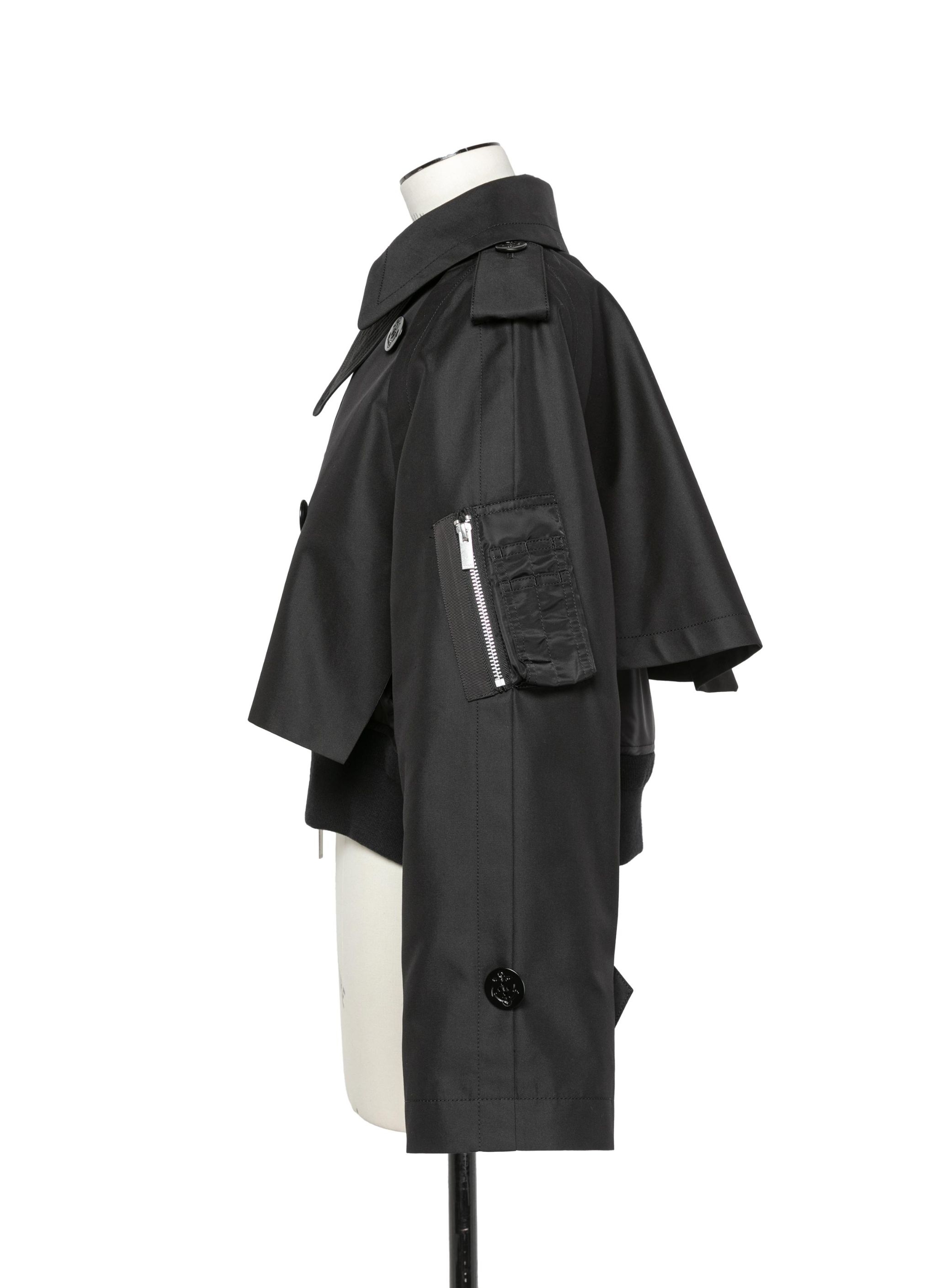 ★sacai★関税込♪NEW♪Cotton Gabardine x Wool コート Sacai [22AW] Cotton Gabardine Coat（Sacai Cotton-Blend
