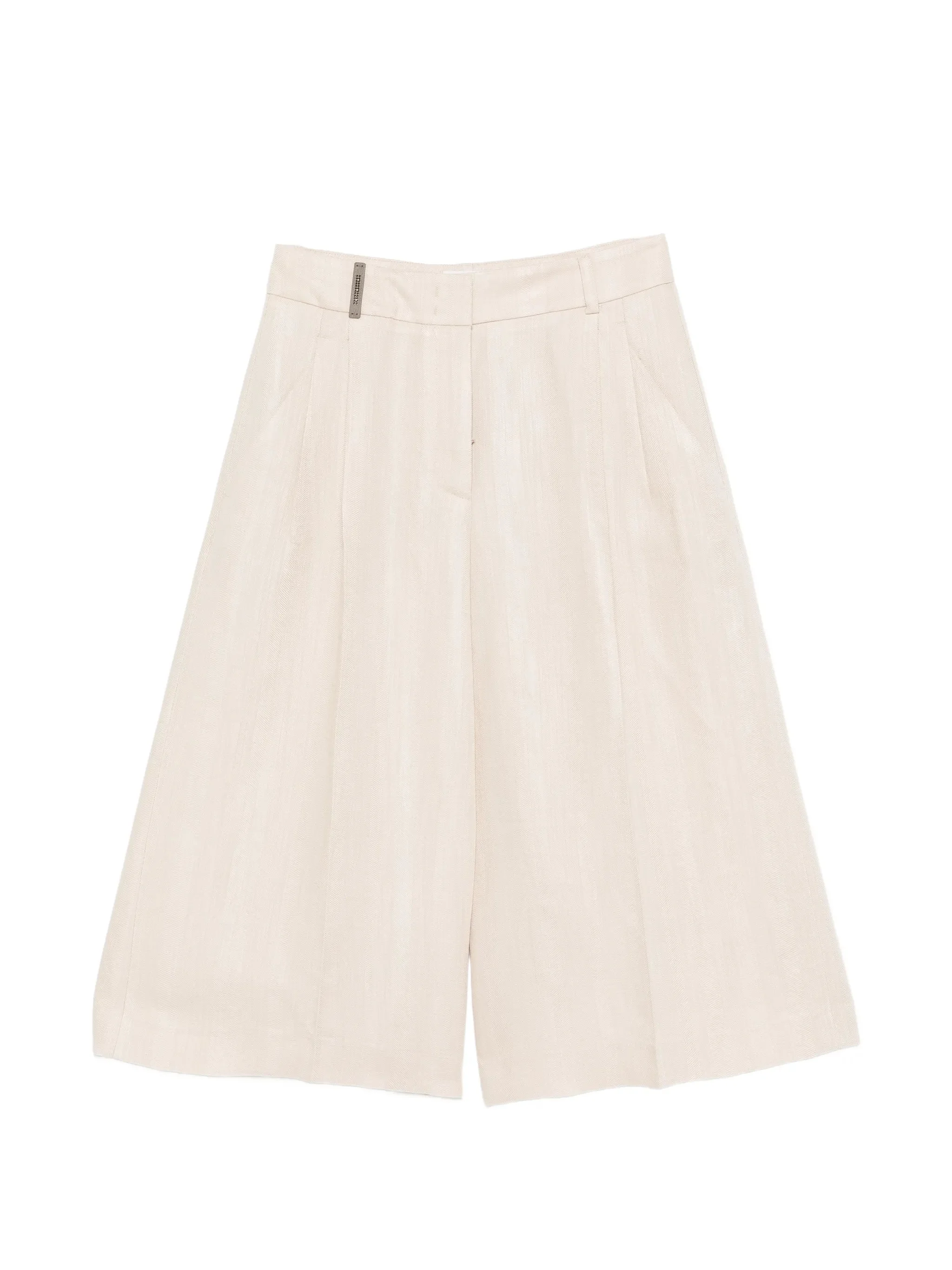 Peserico Front-pleat Shorts - 1